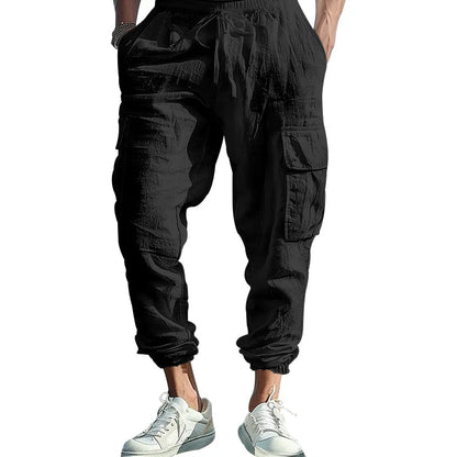 Linnen broek heren voor stranddagen – Comfort en stijl