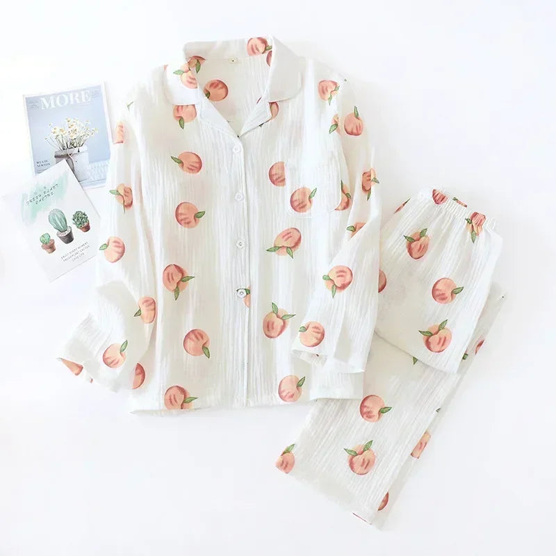 Dames pyjama Livera met trendy prints