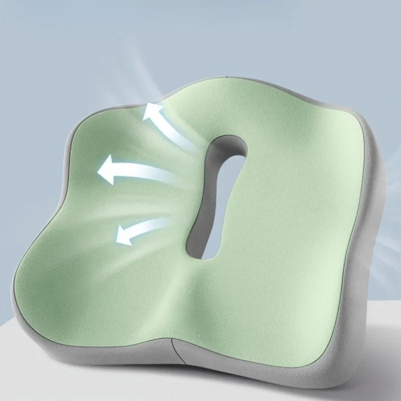 Orthopedisch zitkussen met afkoelende gel