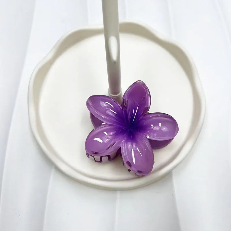 Set haarclips met moderne print