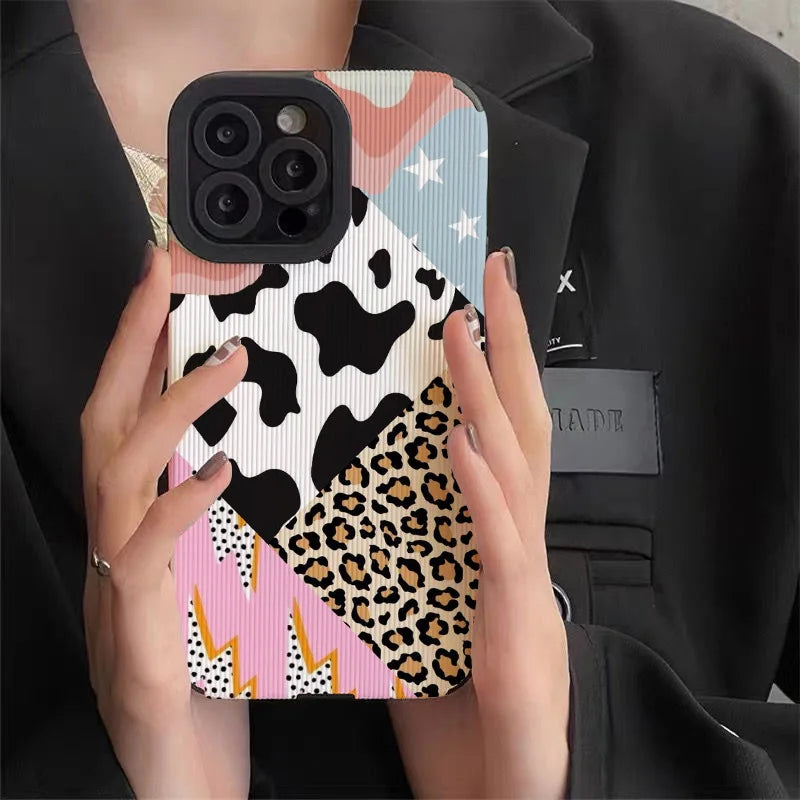 Telefoon hoesje met verhoogde randen voor schermbescherming