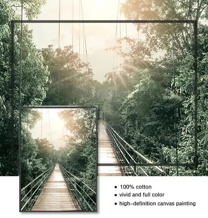 Poster met dieren in zachte kleuren