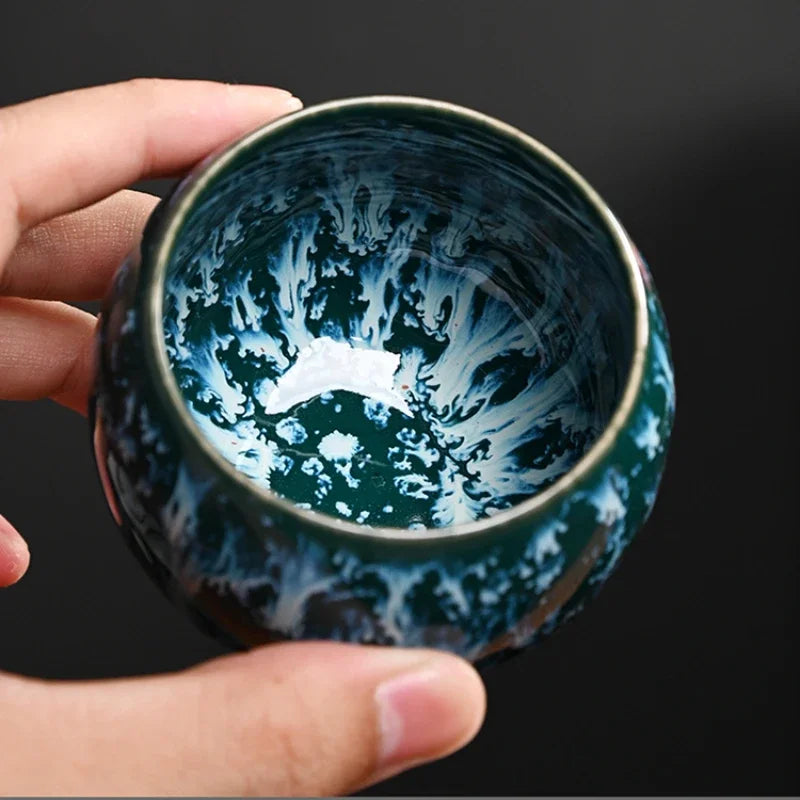Accessoires voor thee zetten met natuurlijke materialen