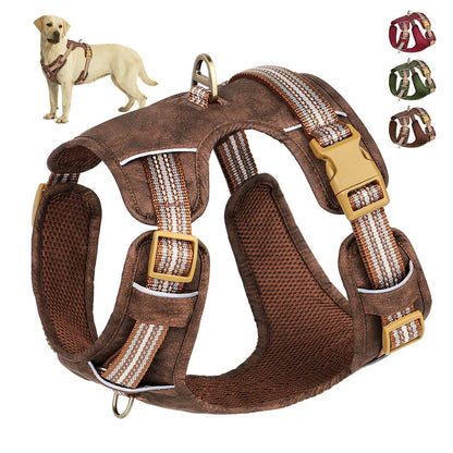Honden tuigje met camouflage print – Stoere look