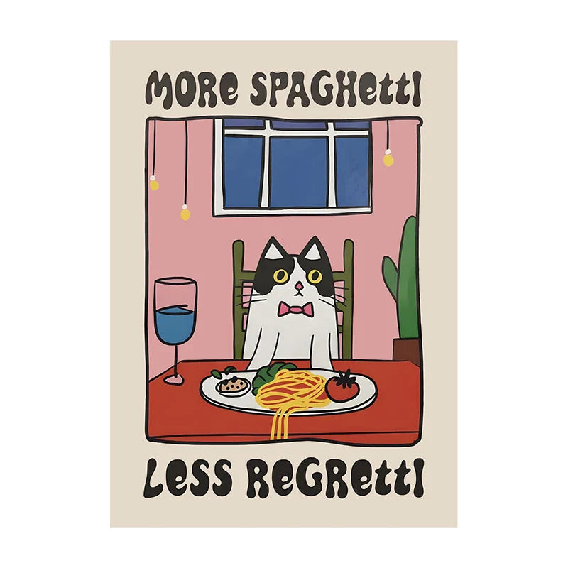 Vintage wereldkaart poster