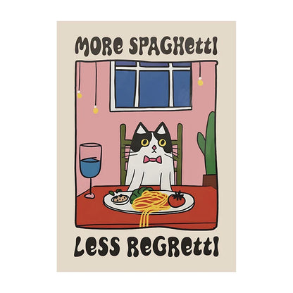 Vintage wereldkaart poster