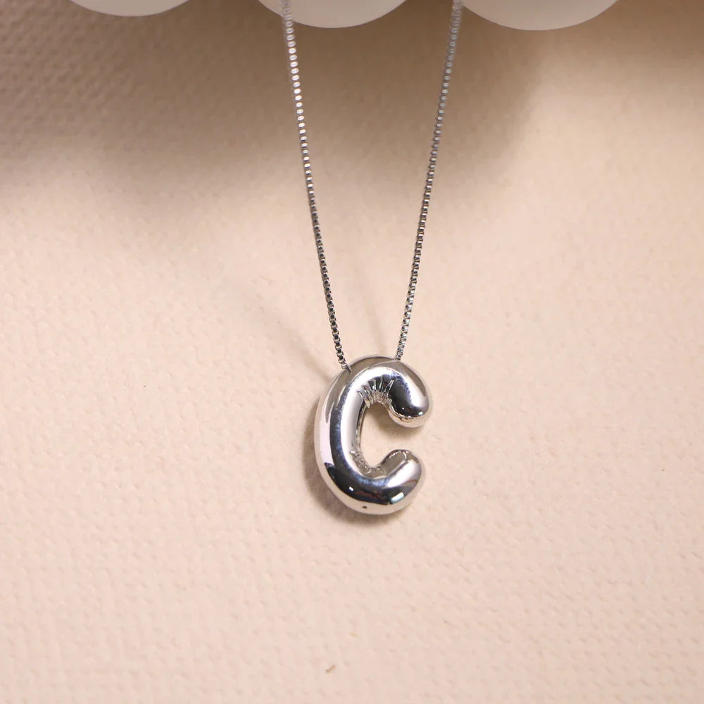 Ketting met naamplaat en eenvoudige sluiting