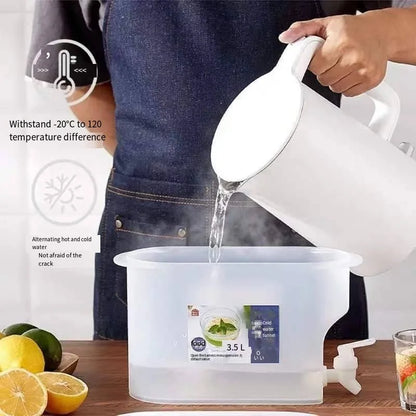 Grote glazen drankdispenser – Voor grote gezelschappen
