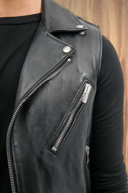Leren jassen heren met matte finish – Voor een ingetogen look