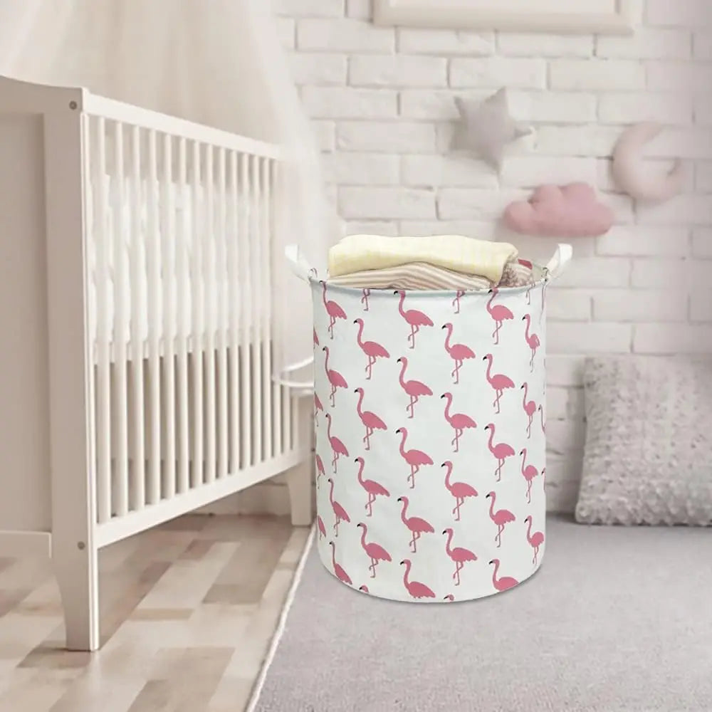 Blokker wasmand met neutrale kleur