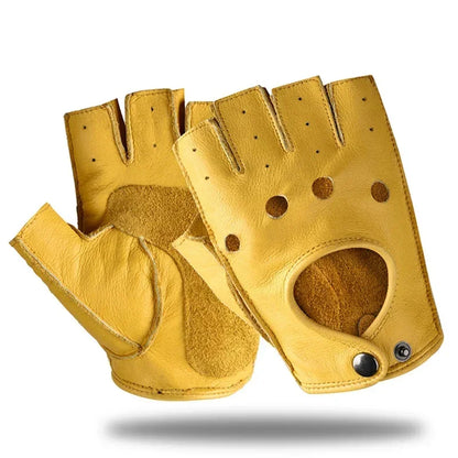Zachte leren herenhandschoenen voor dagelijks gebruik