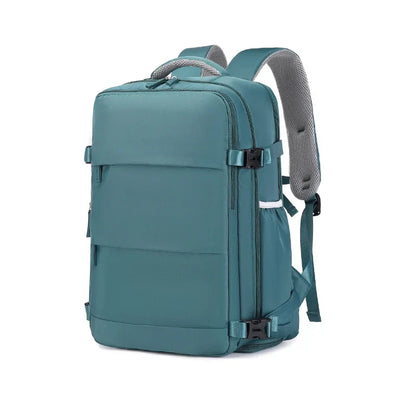 Rugzak als handbagage met extra zijtoegang