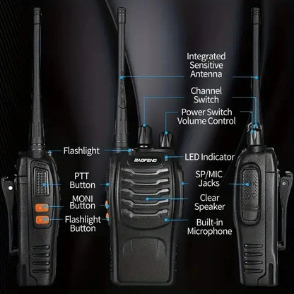 Walkie talkie voor kinderen met dierenthema