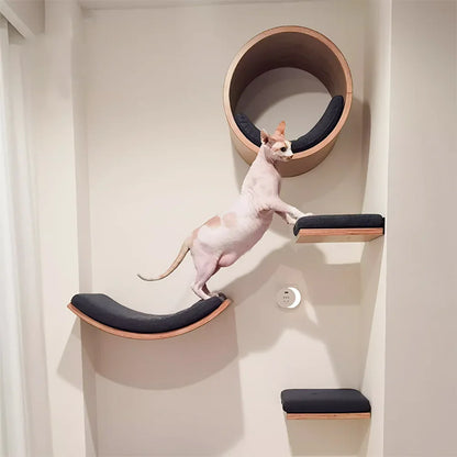 Kattenpaal design wandmodel – Ruimtebesparend en chic