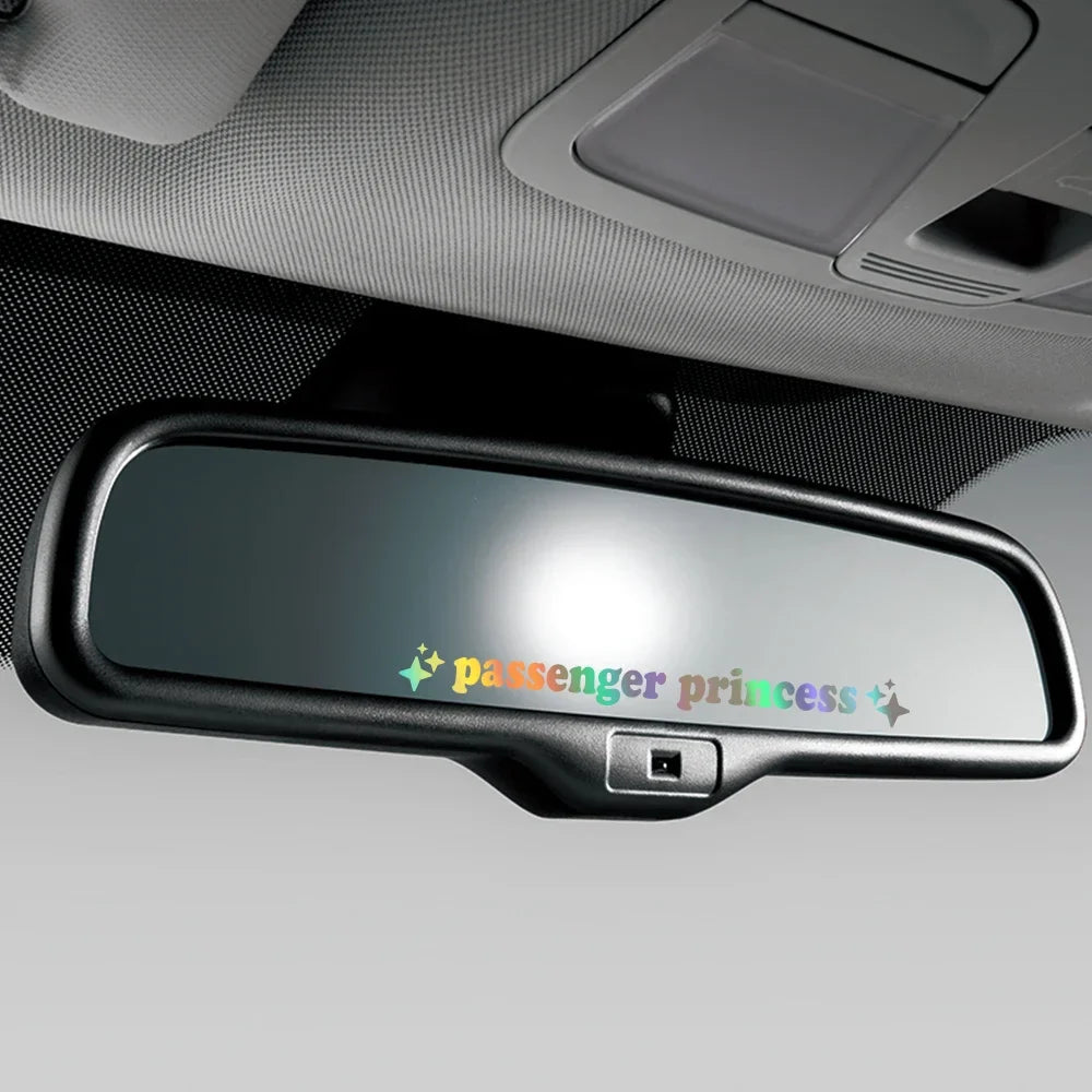 Auto stickers - Passenger Princess design voor persoonlijke uitstraling