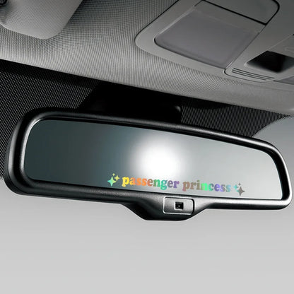 Auto stickers - Passenger Princess design voor persoonlijke uitstraling