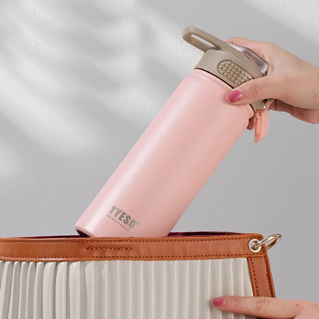 Thermosfles in pastelkleuren – Zacht en trendy