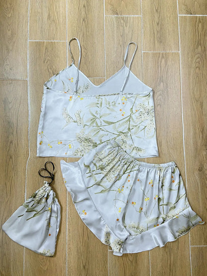 Dames pyjama met schattige patronen