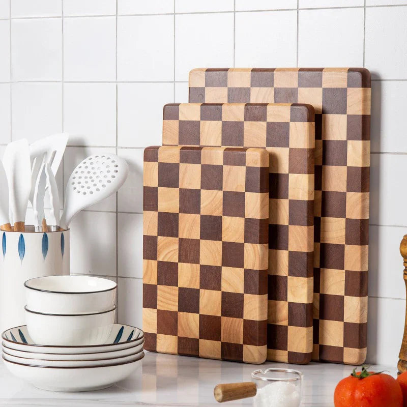 Snijplank met opbergvakje voor gesneden producten