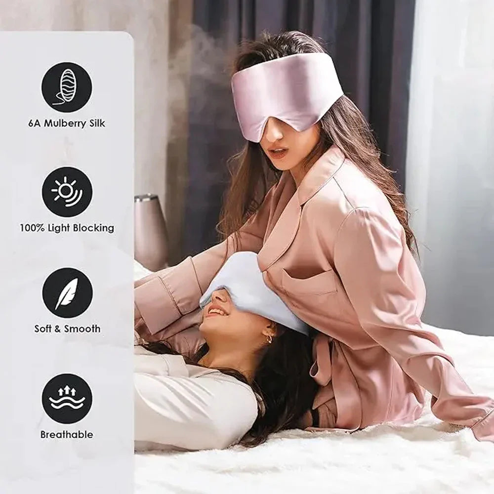 Etos slaapmasker met verstelbare klittenbandsluiting