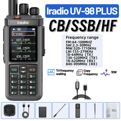 Walkie talkies met kristalhelder geluid