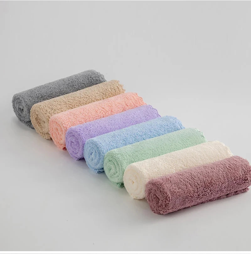 Washandjes in pasteltinten – Zacht voor het oog en de huid