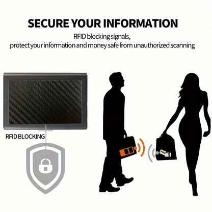 Pasjes houder heren met reliëflogo – Voor een exclusieve look