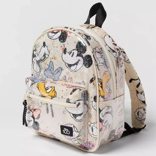 Meiden schooltas met regenboogkleuren – Positieve vibes