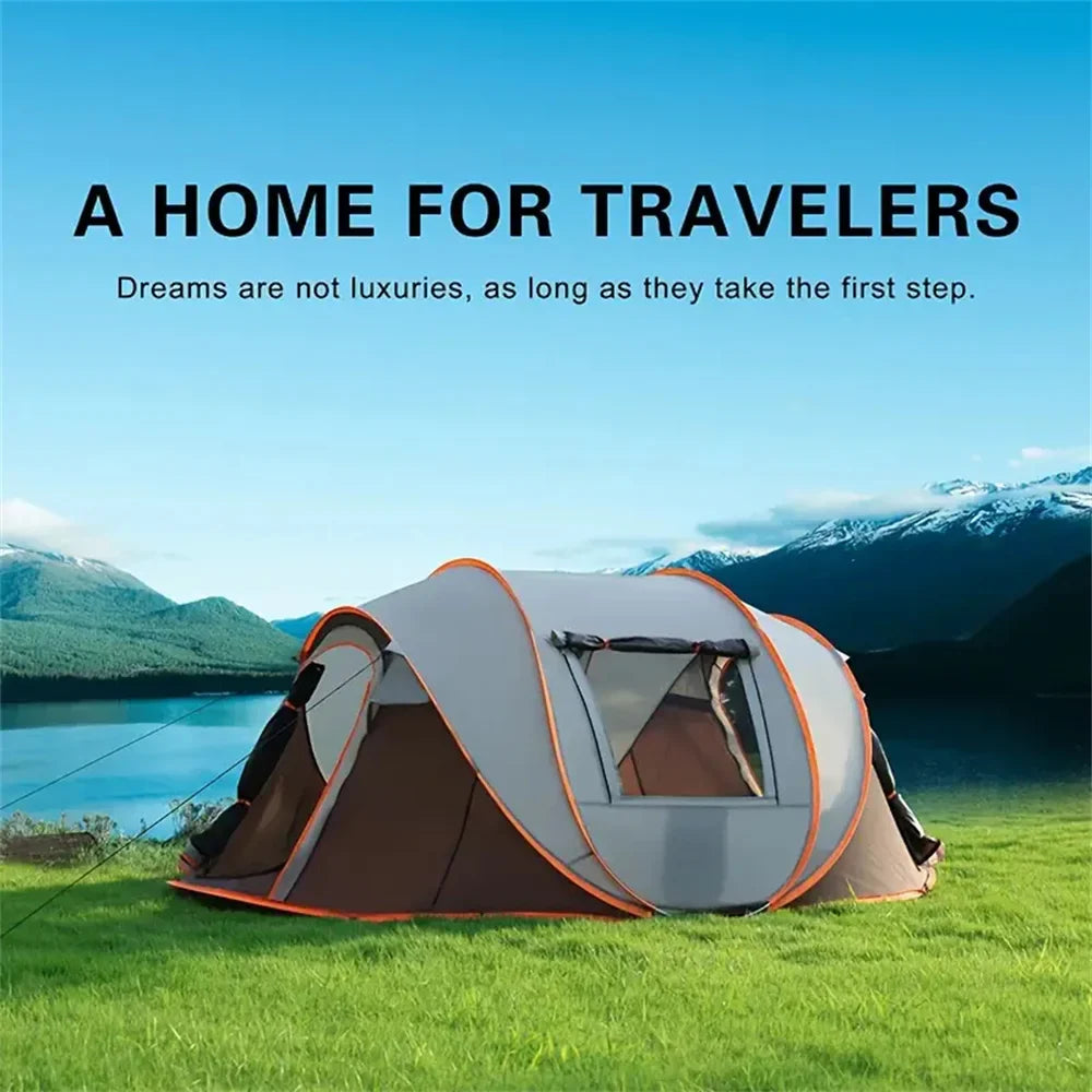 Camping tent met horren – Bescherming tegen muggen