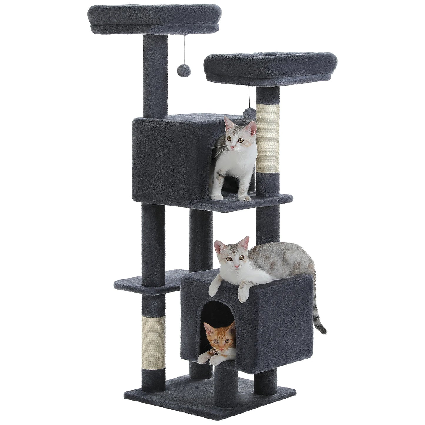 Maine Coon kattenpaal met extra ligplekken – Voor groot gemak
