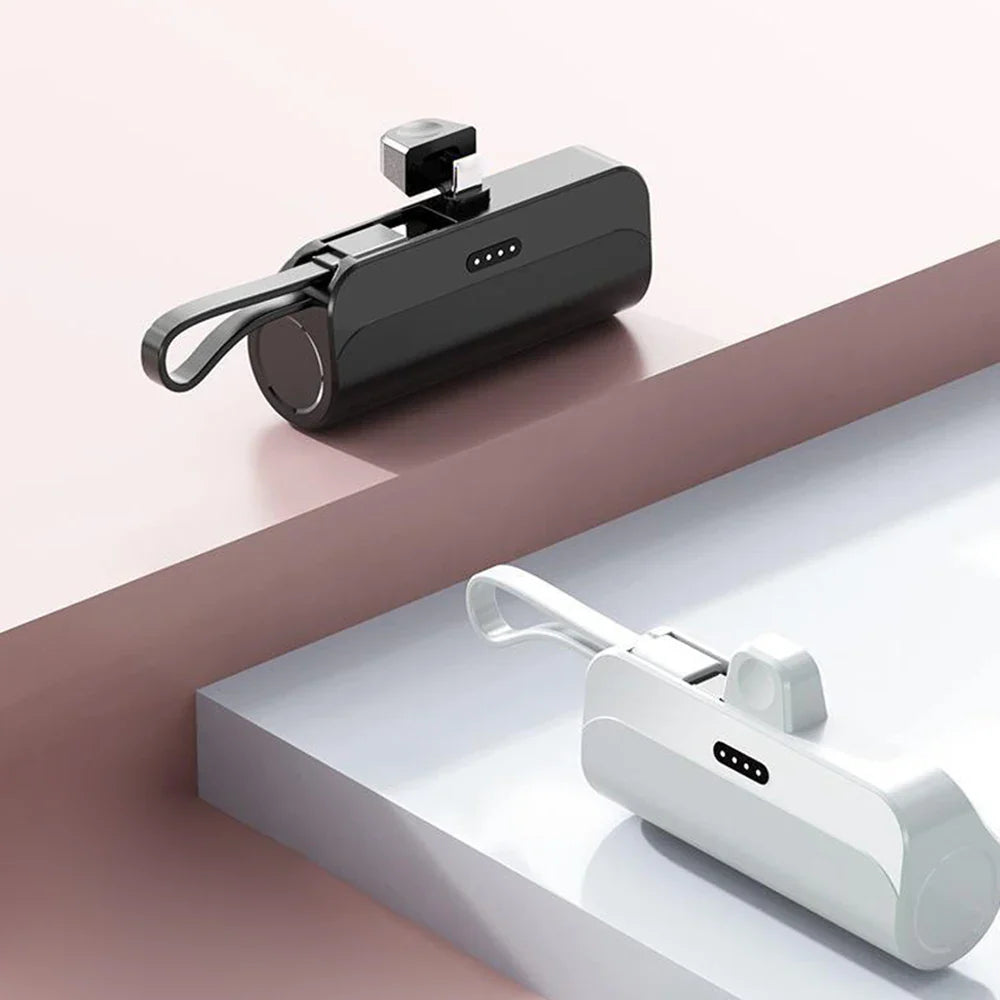 Draadloze powerbank met Qi-ondersteuning