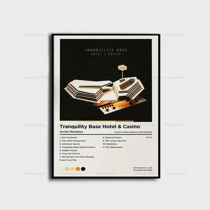 Abstracte poster in pasteltinten