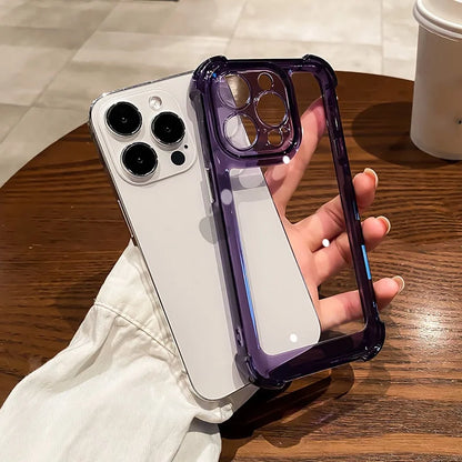 Anti-slip telefoon hoesje met stijlvolle textuur