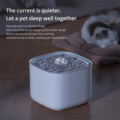 Waterfonteintje met filtersysteem – Voor schoon kattenwater