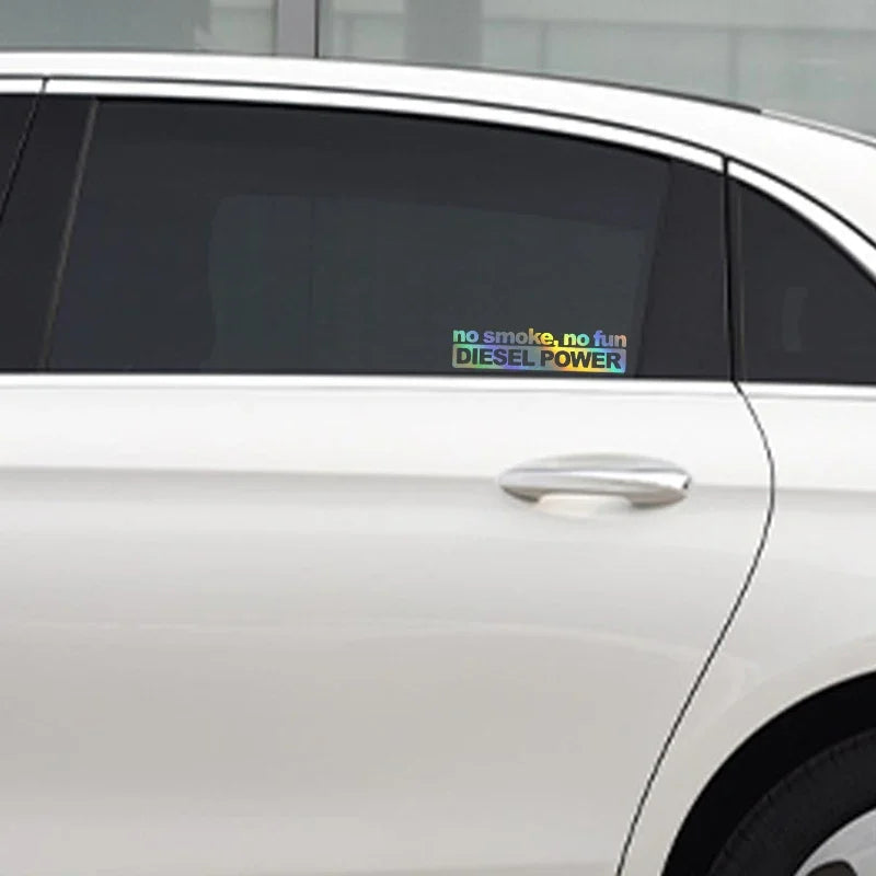 Auto stickers - Kleurrijke en Zwarte Diesel Power Designs voor Unieke Auto's