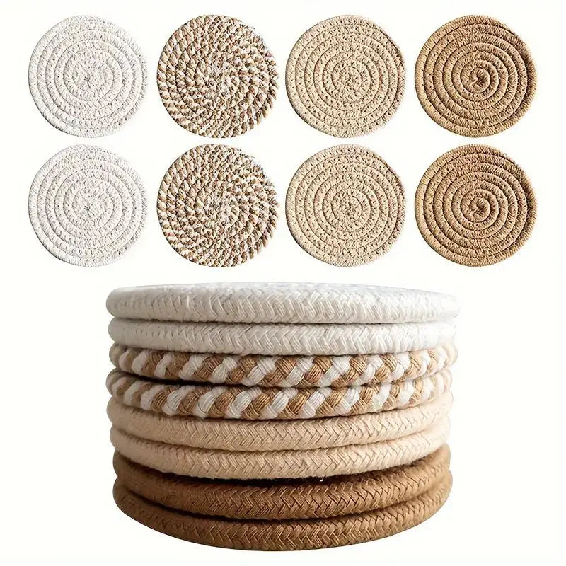 Onderzetters pannen in neutrale kleuren – Past in elk interieur