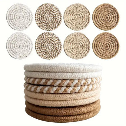 Onderzetters pannen in neutrale kleuren – Past in elk interieur