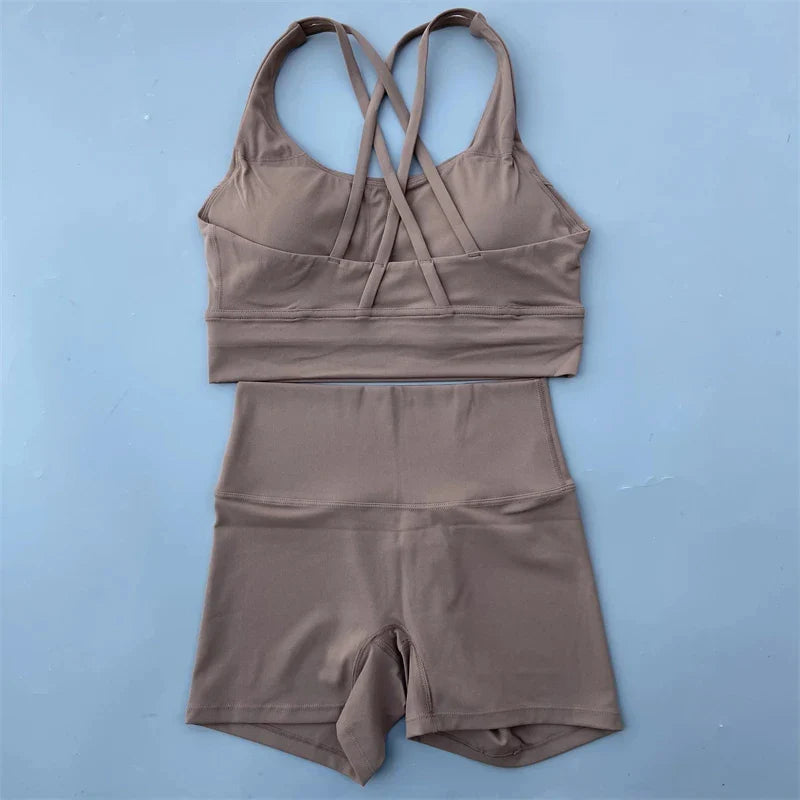 Naadloze yoga kleding met extra ondersteuning