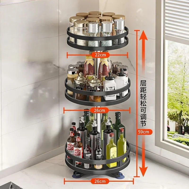 Kruidenrek keuken met stevige houten planken