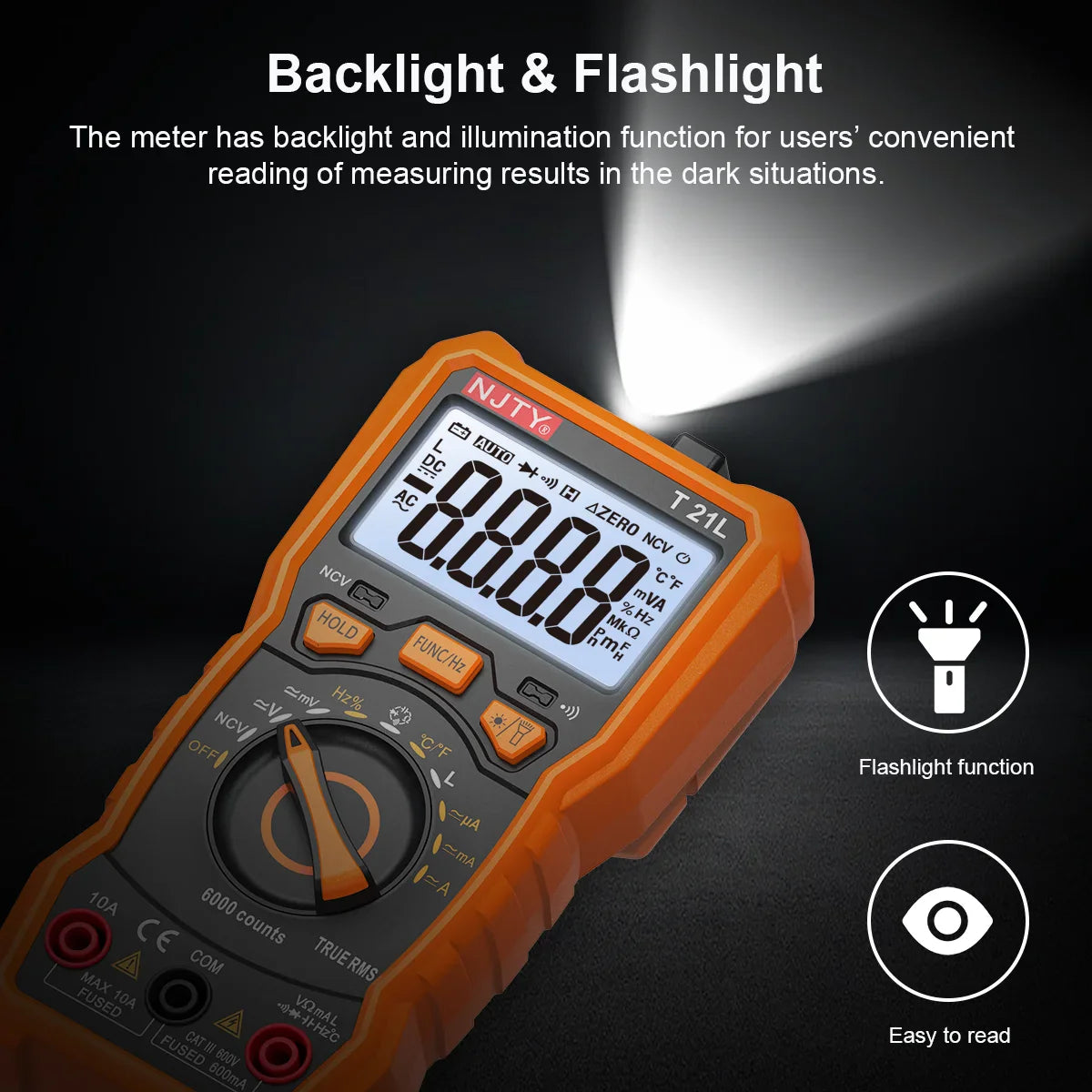 Multimeter met afneembare beschermhuls