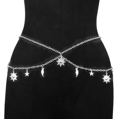 Leren riem dames met klassieke gesp