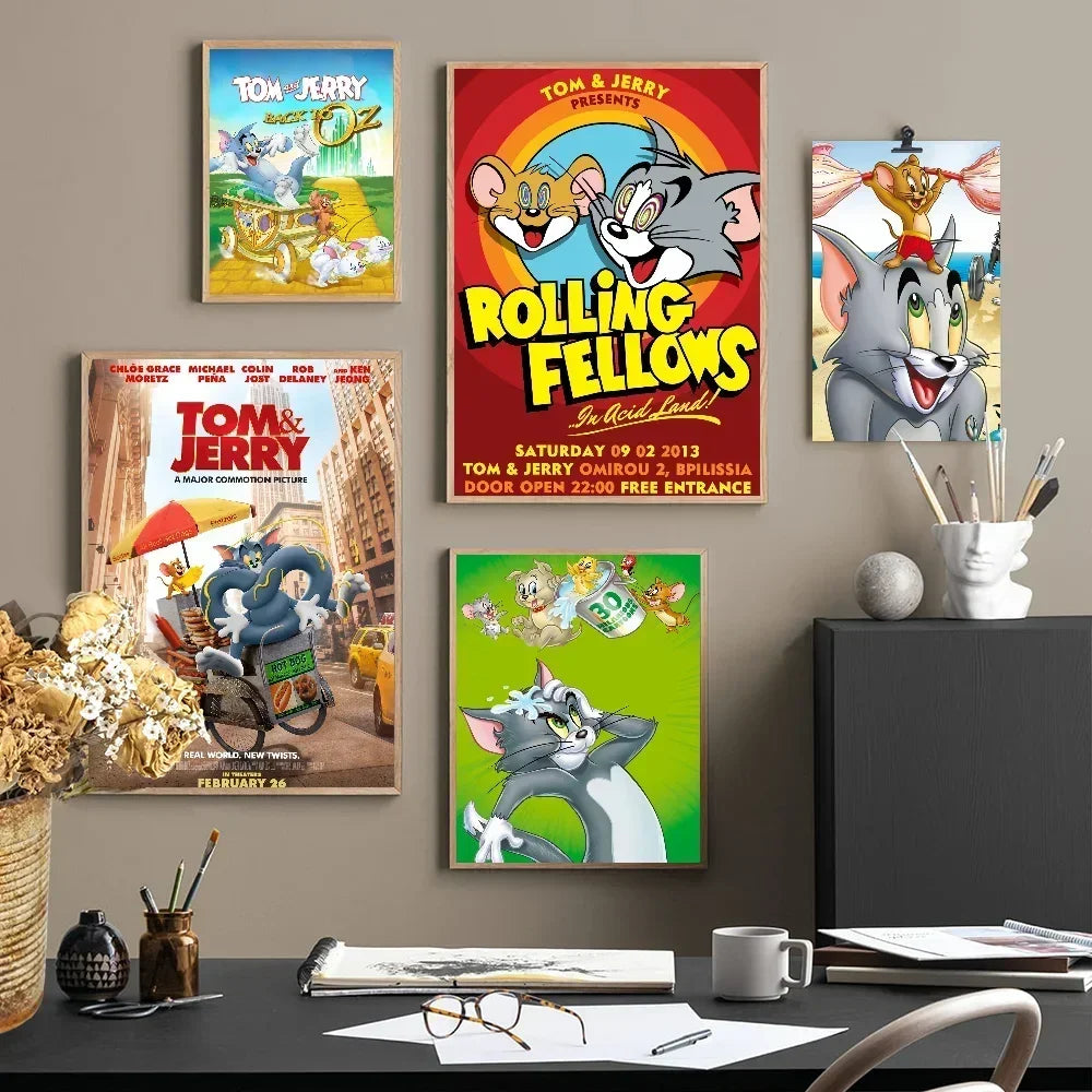 Posterset met drie bijpassende afbeeldingen