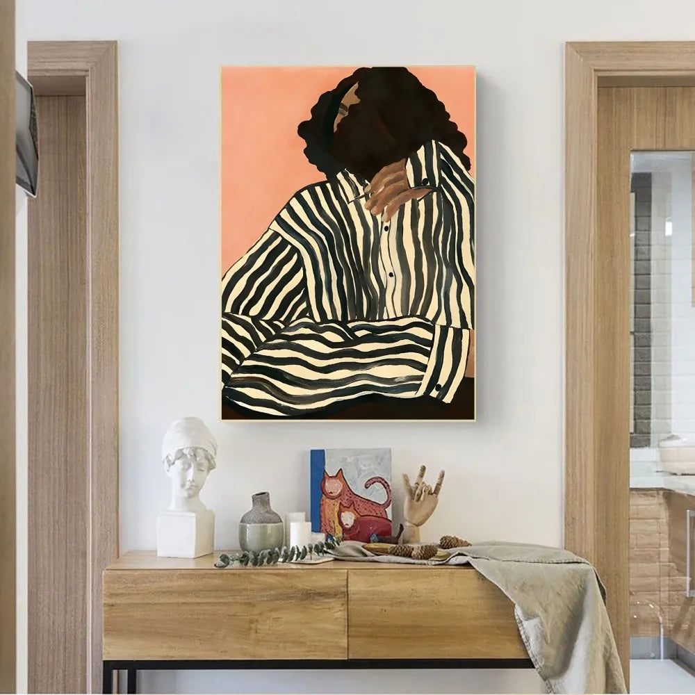 Poster met zonsondergang – Sfeervol en warm
