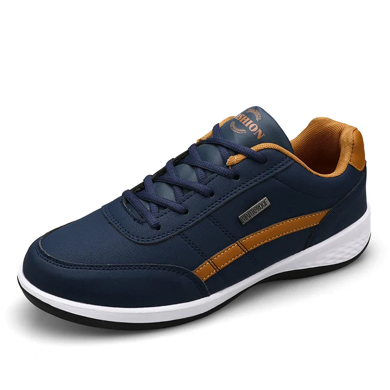 Herenschoenen met zomerse perforatie