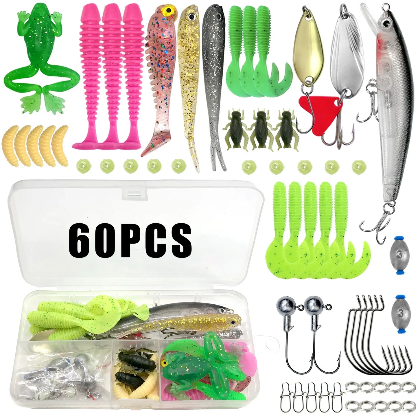 Swimbaits met realistische zwemslag