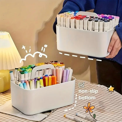 Minimalistische bureau organizer met rustgevend design