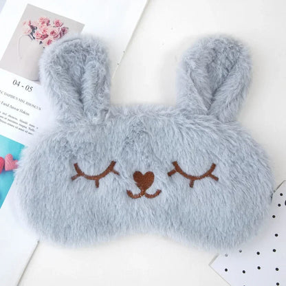 Slaapmasker met satijnen afwerking
