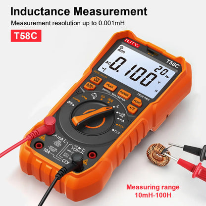 Multimeter met batterijstatusindicator
