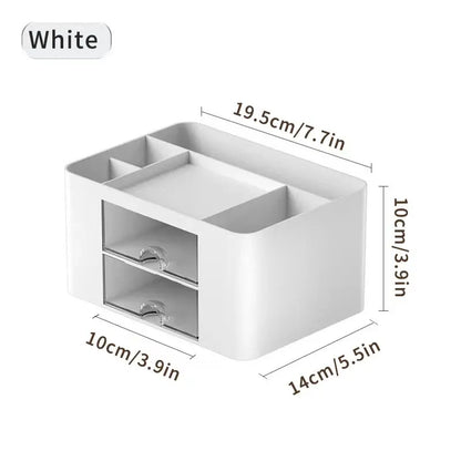 Metalen desk organizer met antislip bodem