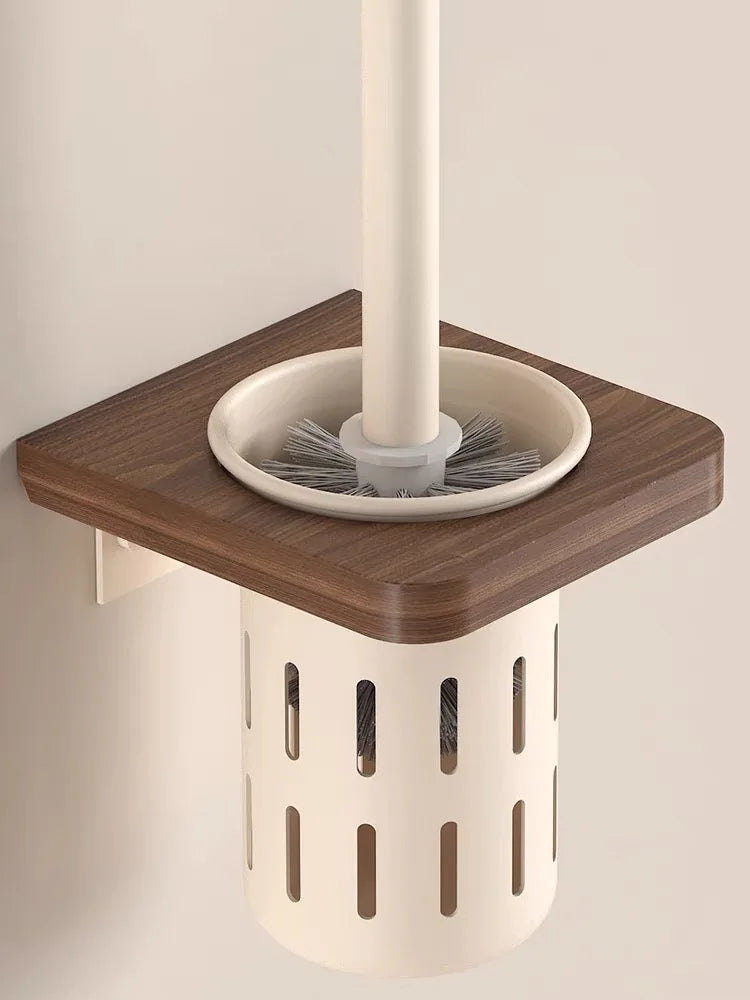 WCborstel met houder in beton – Industrieel design